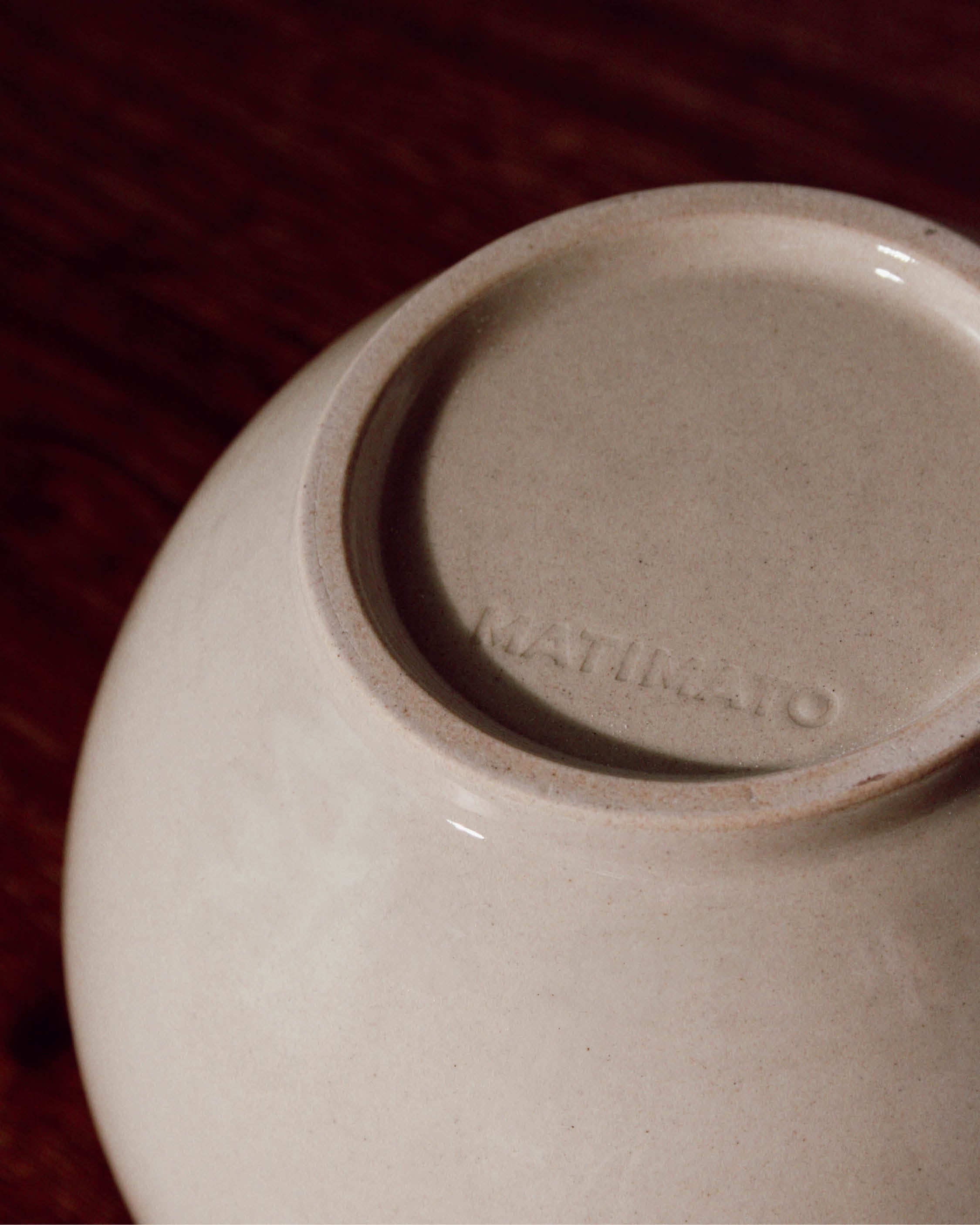 Still Moon White Ceramic